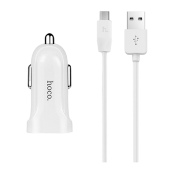 АЗУ (microusb) HOCO Z2A (2USB/2.4A)