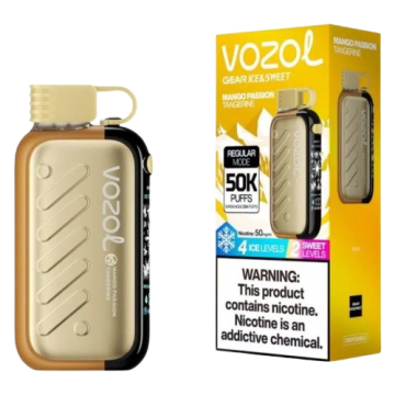 Сигарета электронная Vozol Gear Ice & Sweet 50000 5% Mango Passion Tangerine