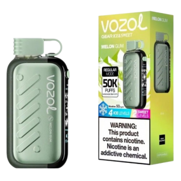 Сигарета электронная Vozol Gear Ice & Sweet 50000 5% Melon Gum