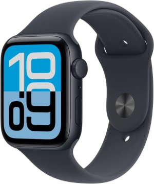 Часы-смарт Apple Watch SE 3 GPS 44mm Midnight Aluminium MEHQ4 M/L Midnight Sport Band 