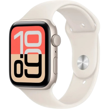 Часы-смарт Apple Watch SE 3 GPS 40mm Starlight Aliminium MEH34 S/M Starlight Sport Band