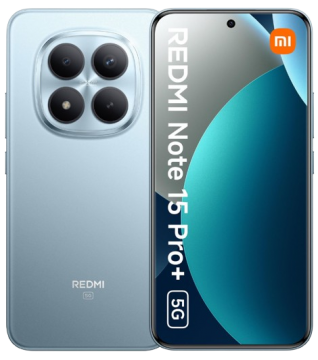Смартфон Xiaomi Redmi Note 15 Pro plus 5G (8/256) Sim+eSIM Glacier Blue