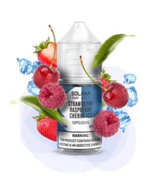Жидкость SOLANA 5% 30 ml Strawberry Raspberry Ch Ice