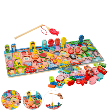Игрушка деревянная развивающий центр MD 2901